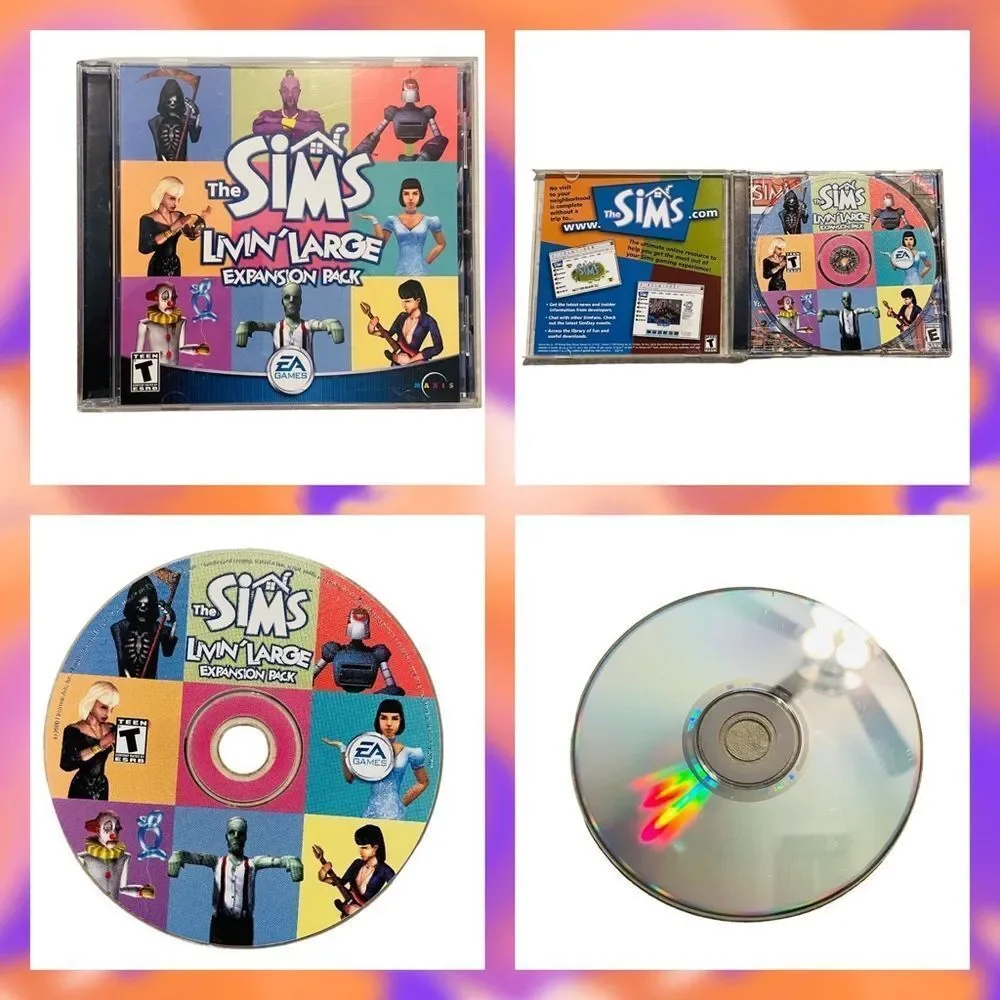 The SIMS PC Game Plus 4 Expansion Packs